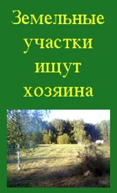 Земельные участки ищут хозяина